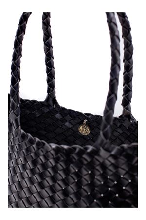 Santa Croce Big black tote bag DRAGON DIFFUSION | 8892BLACK